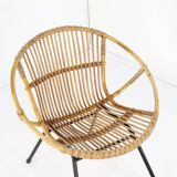 Tabouret en rotin Rohé Noordwolde 'Neerkant'