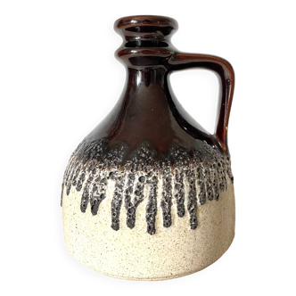 Fat Lava ceramic vase from West Germany, 1970s