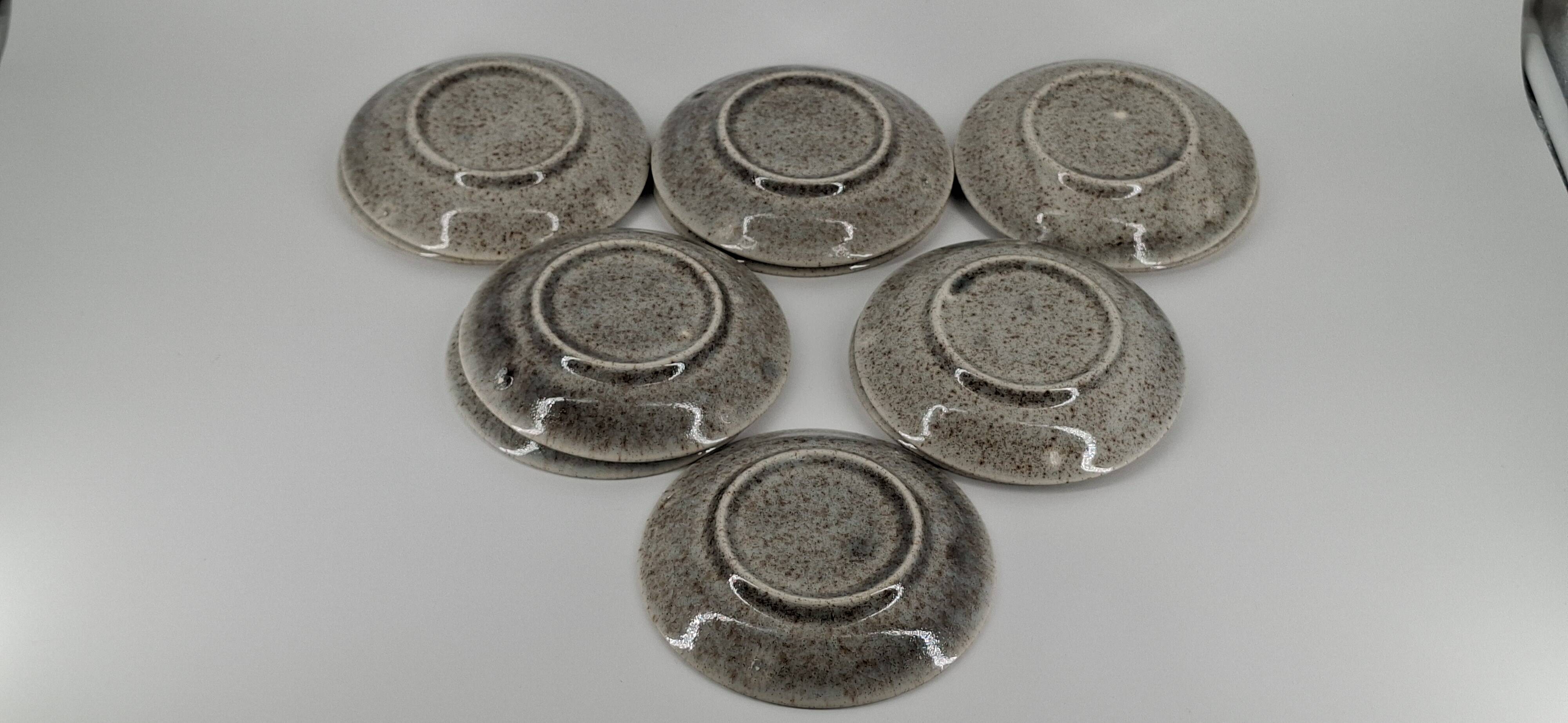 Vintage earthenware coffee set - 1960s-70s