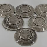 Vintage earthenware coffee set - 1960s-70s