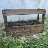 Range bouteille en bois