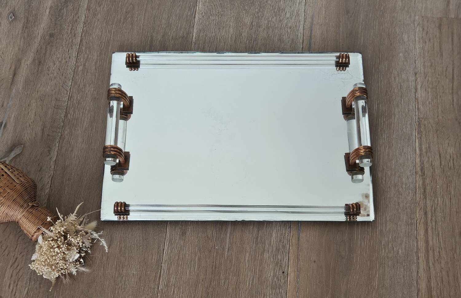 Art Deco Mirror Tray