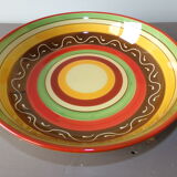 Glazed terracotta dish