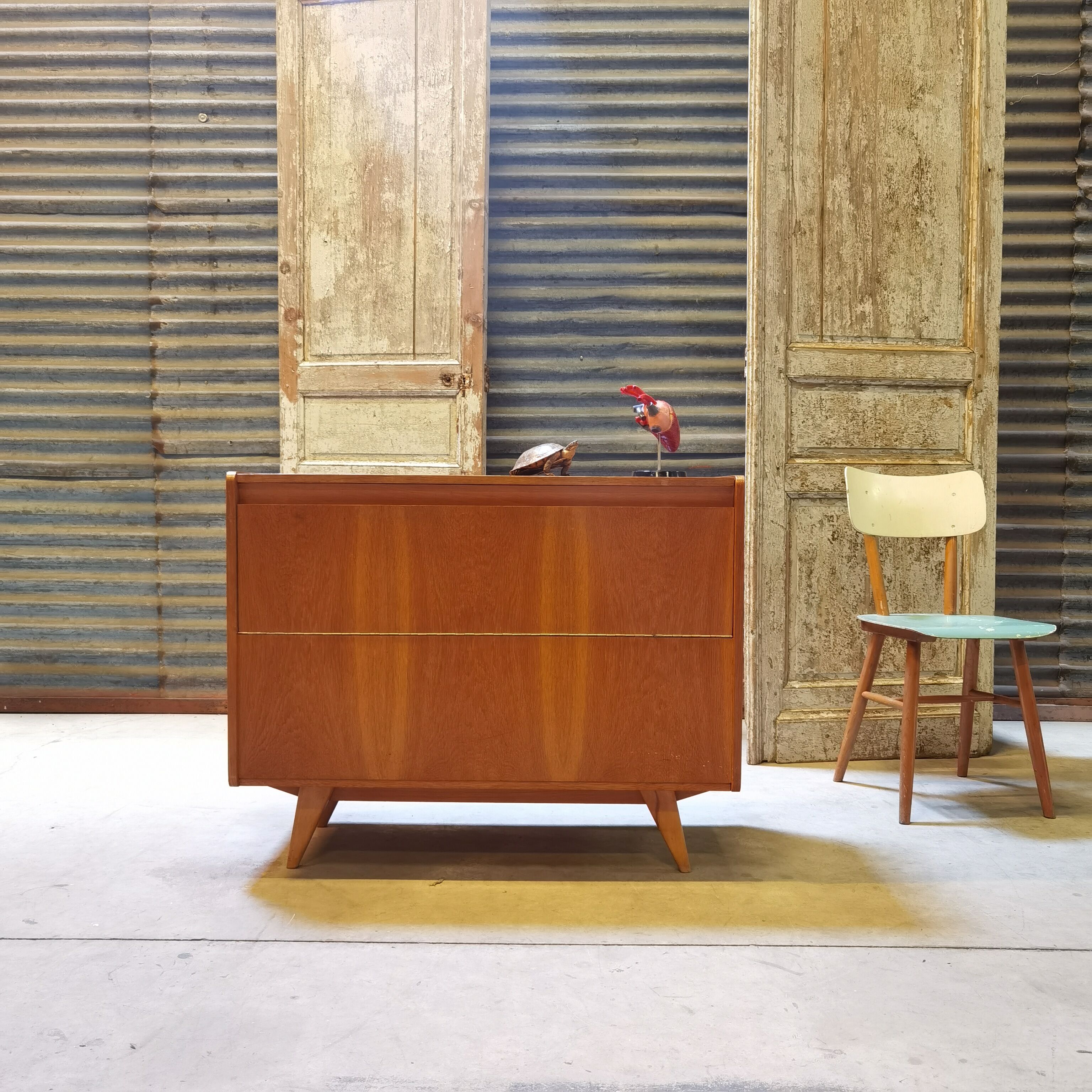 Storage chest or mini bar U459 by Jiri Jiroutek for Interier Praha 1960
