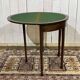 Table à jeux anglaise en acajou du début XXème