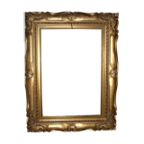 Tableau cadre or glace in gilded wood
