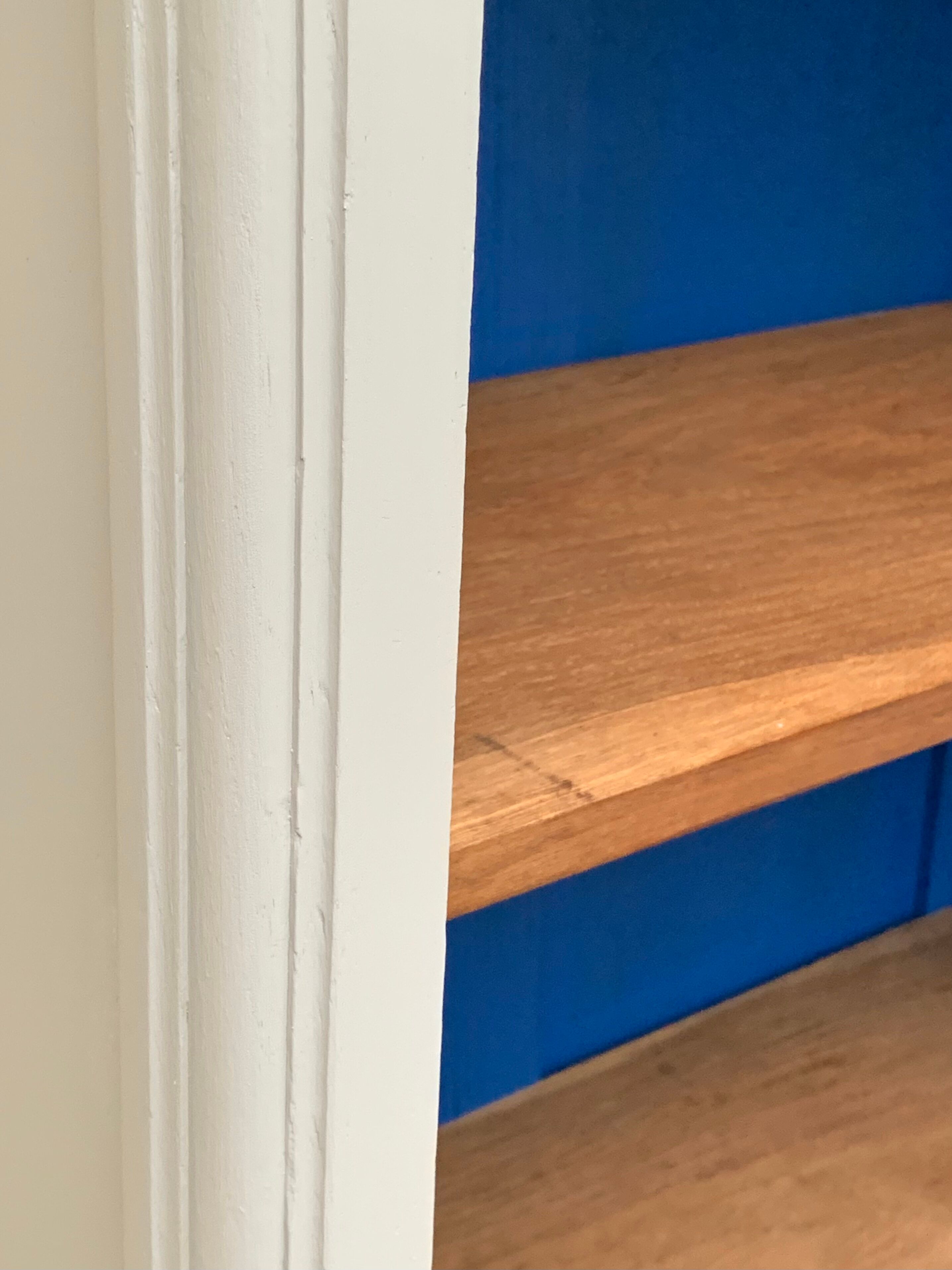 1930s Parisian glass-fronted wardrobe