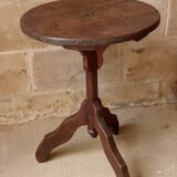19th century oak pedestal table