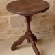 19th century oak pedestal table