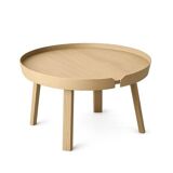 Round wooden coffee table Around - Muuto
