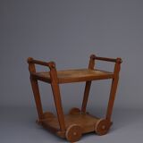 Dutch wooden tea trolley 1930s