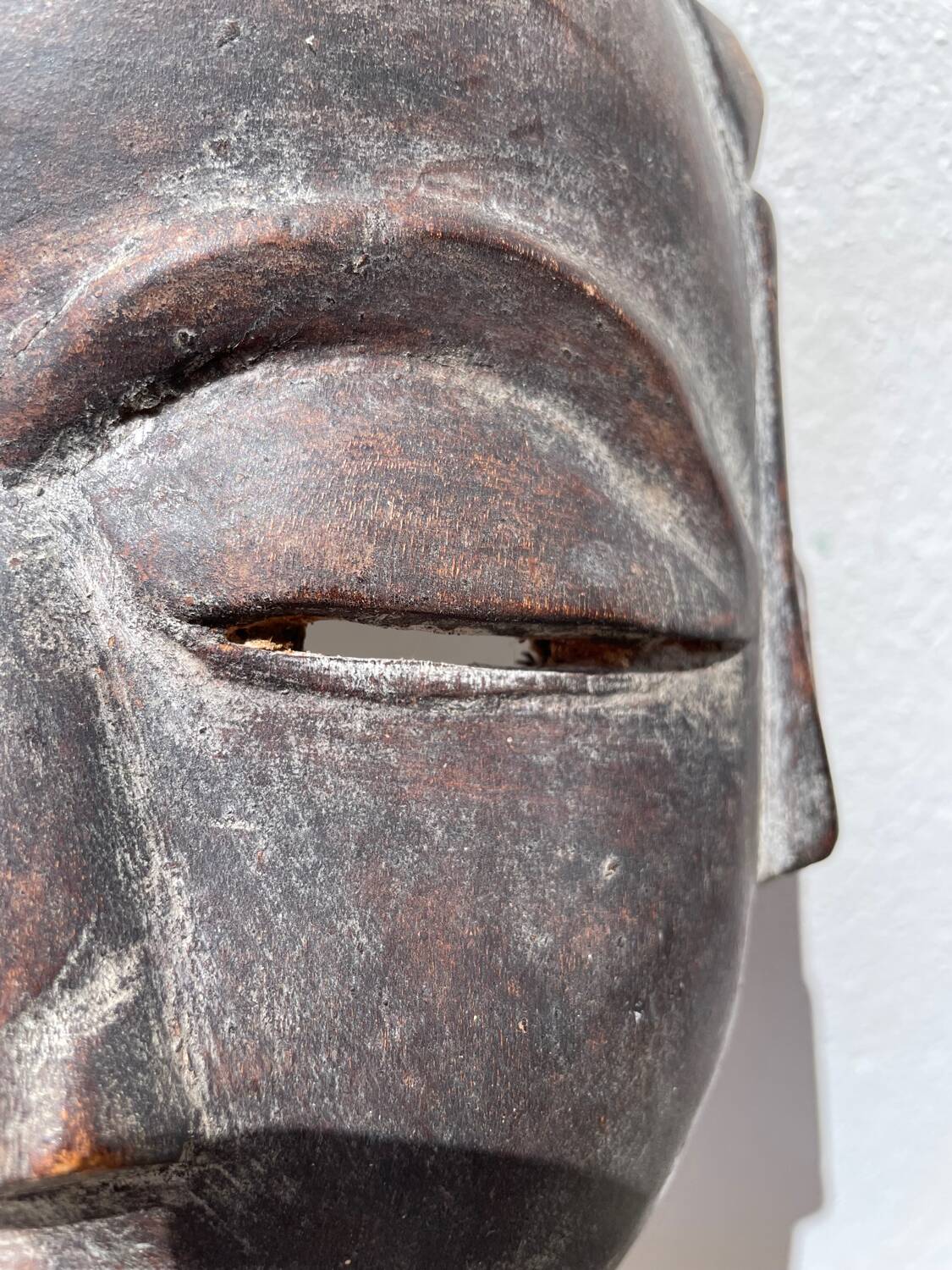 Minimalist African mask