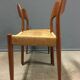 Ensemble de 4 chaises Arne Hovmand Olsen pour Mogens Kold