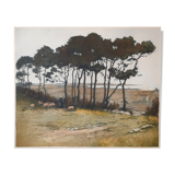 Great etching painter Henri Callot