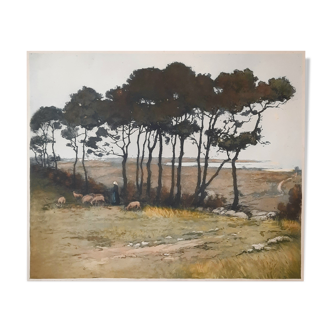 Great etching painter Henri Callot