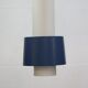 Old Danish design lamp in white/gray and blue colours - Denmark 60's