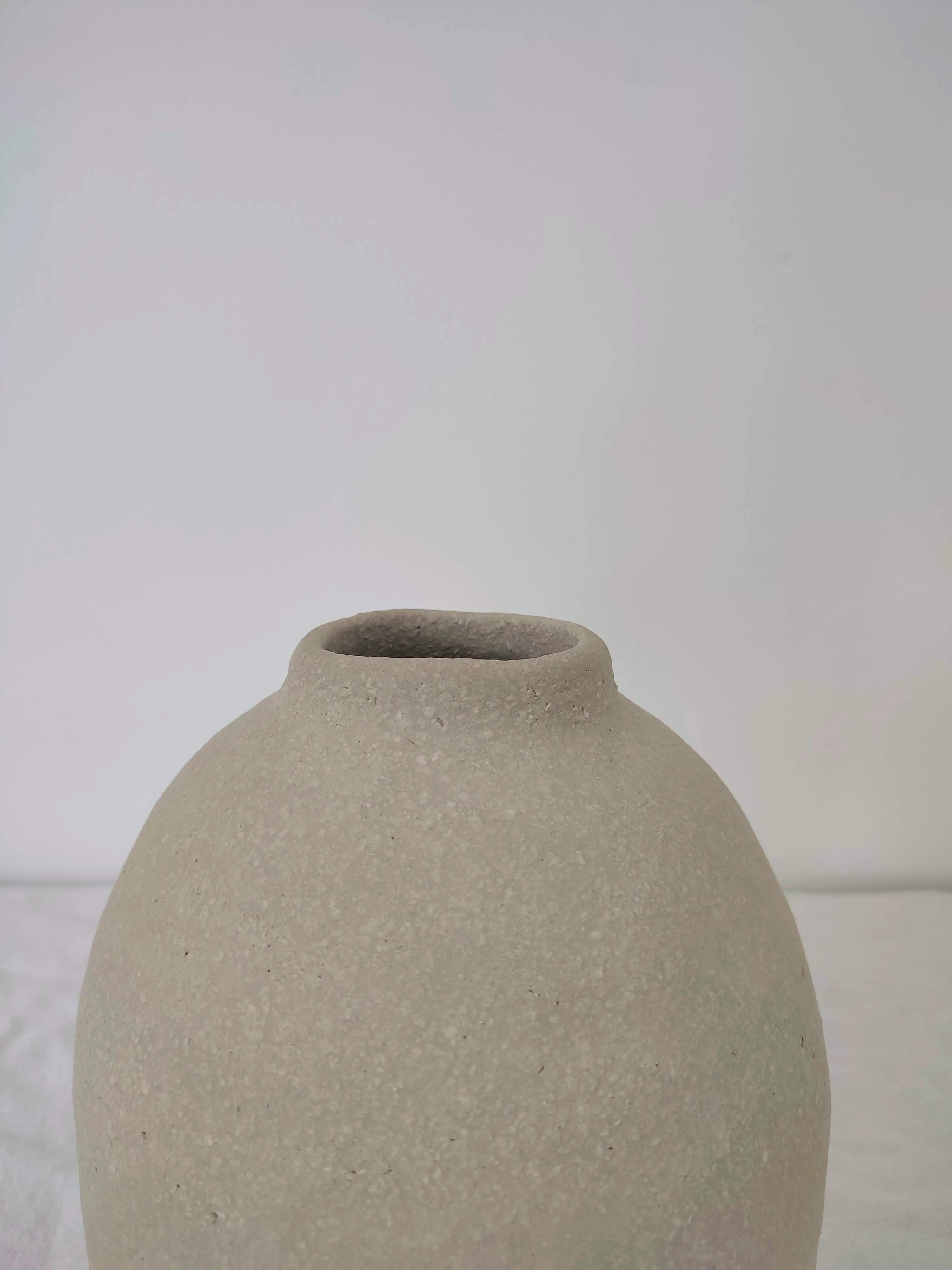 Sandstone vase unique piece