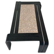 Table basse vintage en granit des années 1980