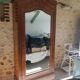 Bedroom wardrobe linen antique ice cabinet