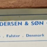 Bernhard Pedersen teak secretaire, Denmark 1960s