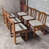 Vintage Baumann elm chairs