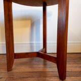 Wooden coffee table / Round side table