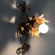 Pair of gilded metal sconces from Banci Firenze, Italy, 1960s