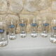 Lot 6 verres pastis duval bistrot publicitaire
