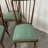 8 Charles Ramos chairs from the 50s