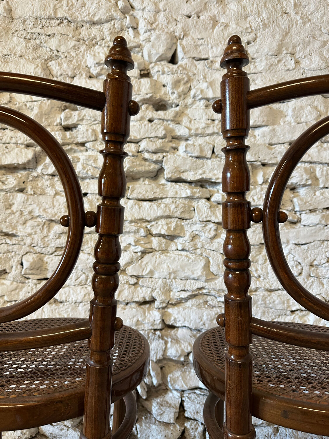Paire de chaises de bistrot Fischel