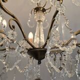 Louis XV style cage chandelier with 8 lights