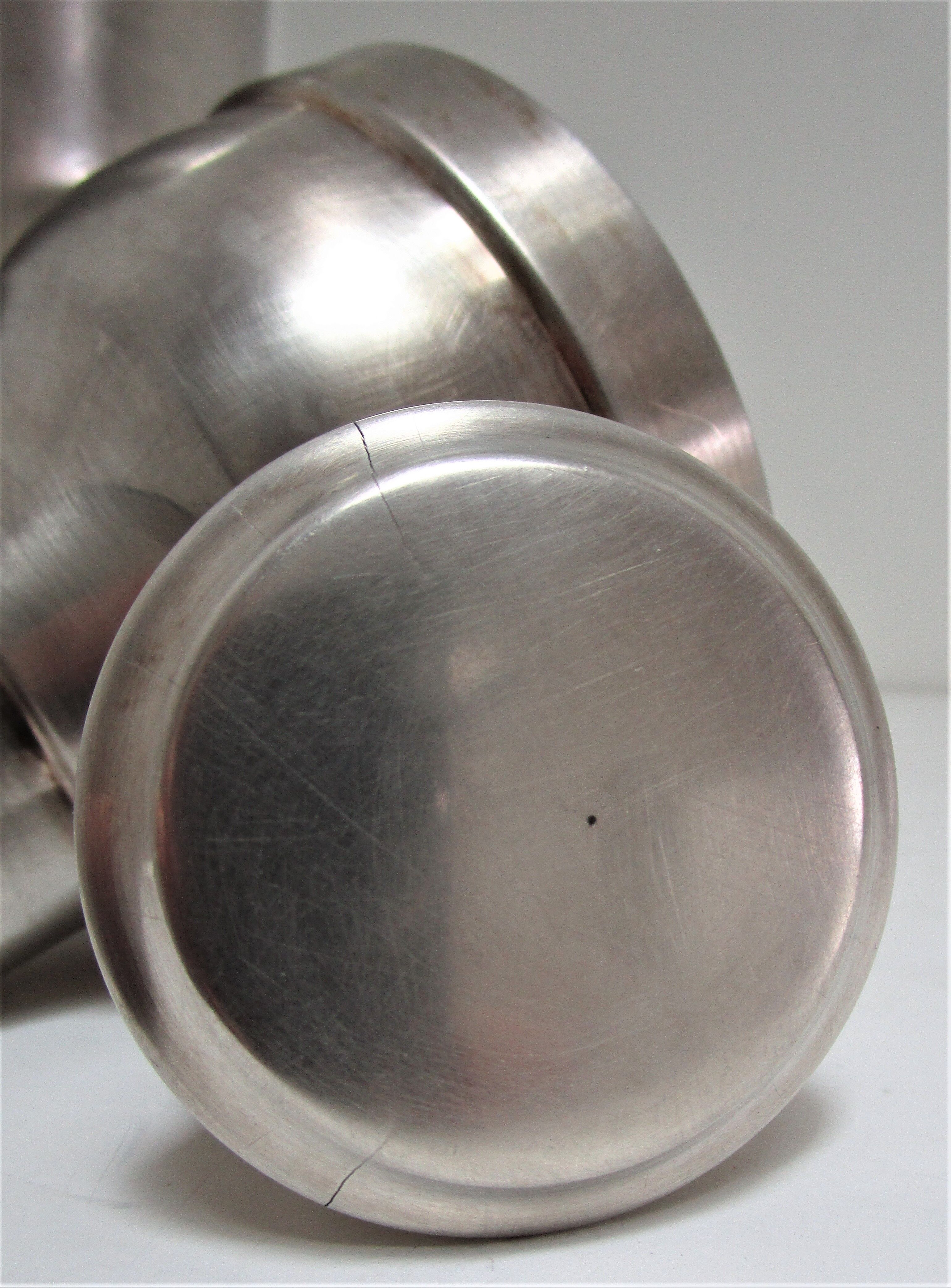 Shaker Gallia Christofle Art Deco silver metal 30/40s