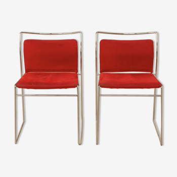 Pair of chairs "Tulu" by Kazuhide Takahama for Cassina 80's