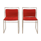 Pair of chairs "Tulu" by Kazuhide Takahama for Cassina 80's