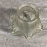 Frosted white glass lampshade