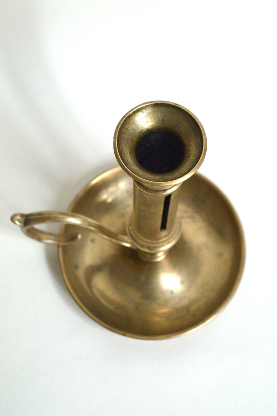 Brass candle holder