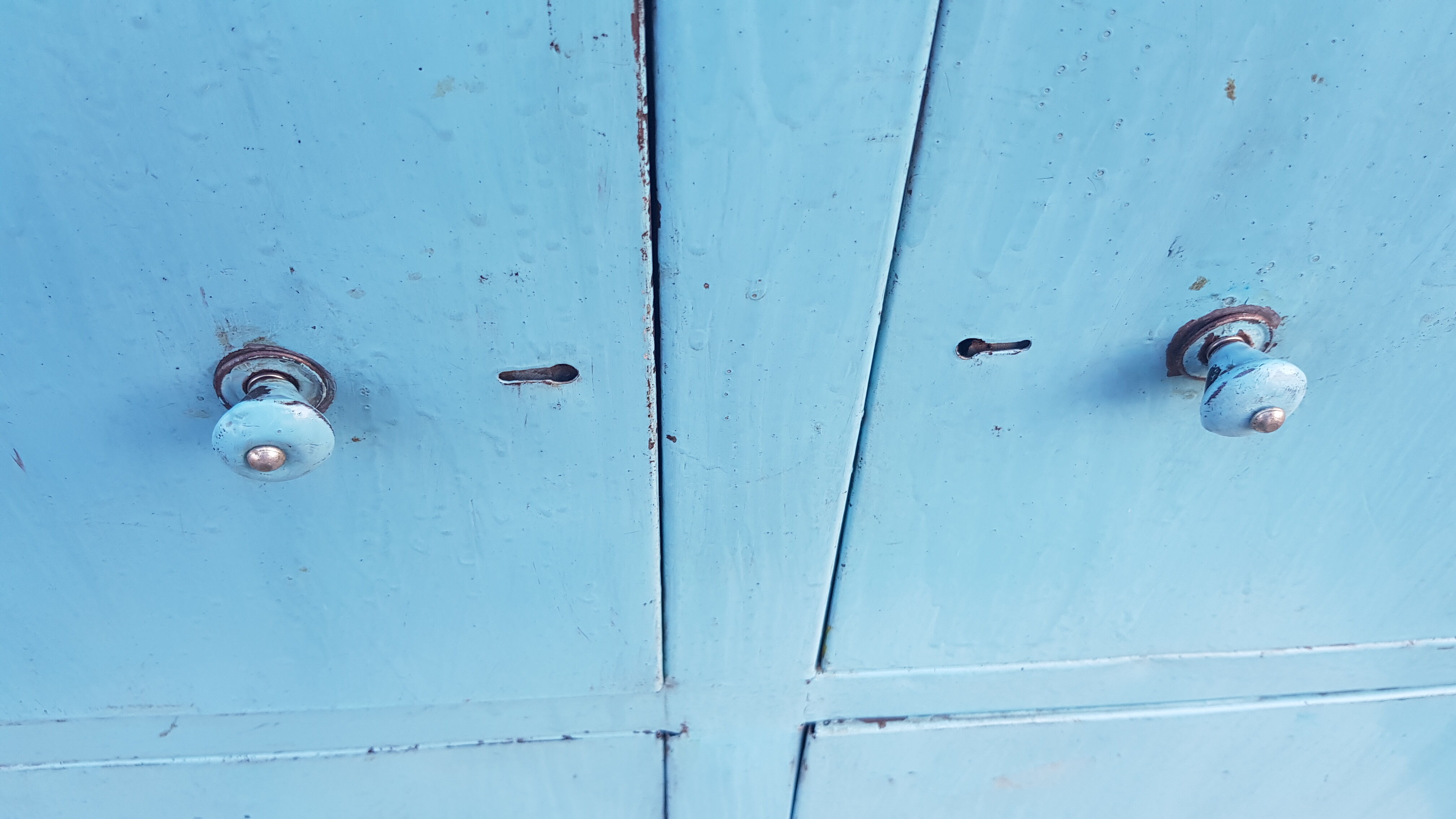 Old metal workshop furniture original turquoise patina