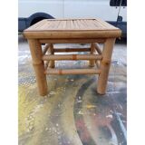 Vintage bamboo coffee table