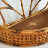 Shelf rattan and caning