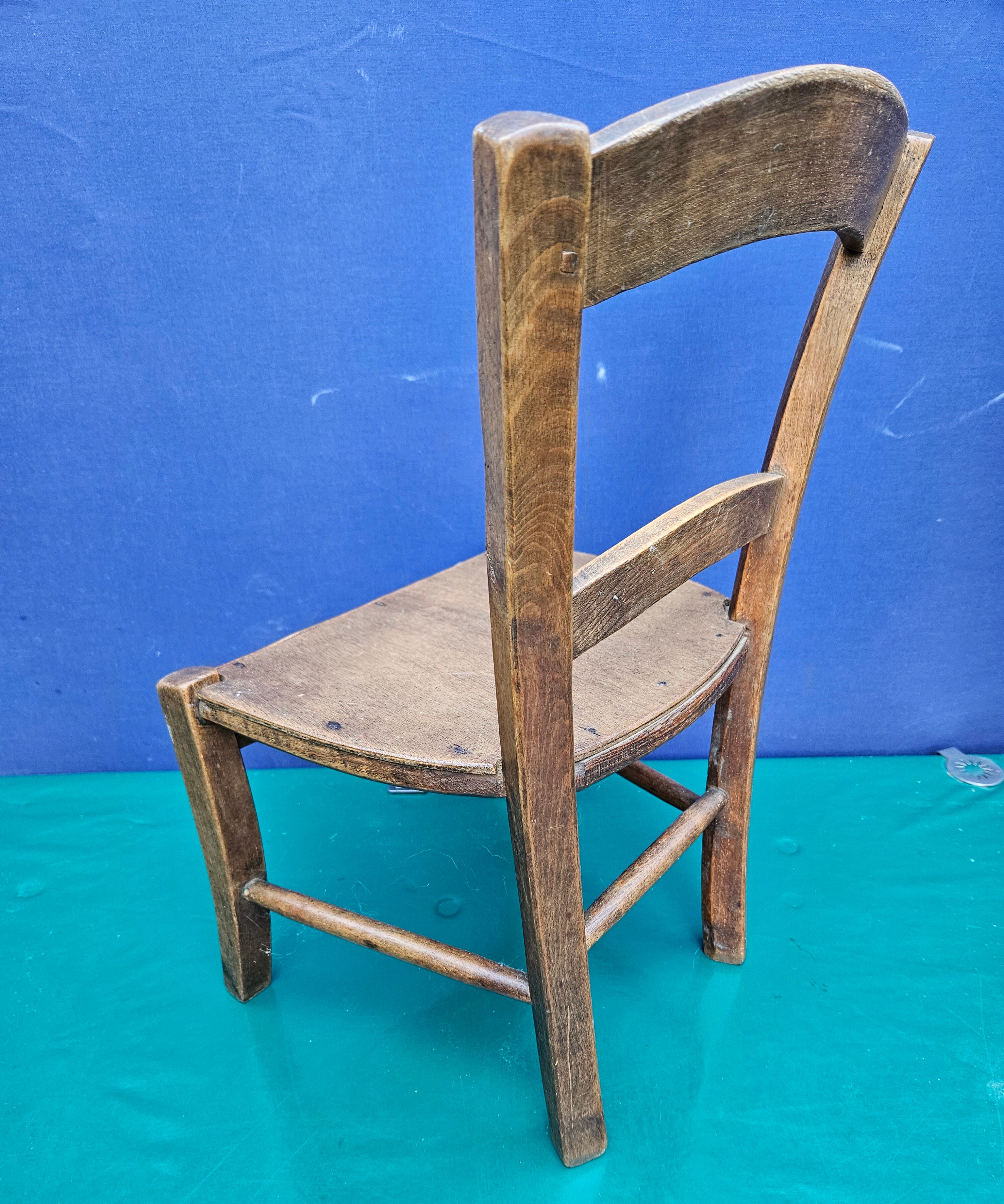 Children's wooden chair