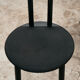 Set of 4 postmodern chairs in Italian Memphis design from the 1980s.