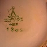 Vase ceramic by Giovanni Gariboldi to Richard-Ginori 1952