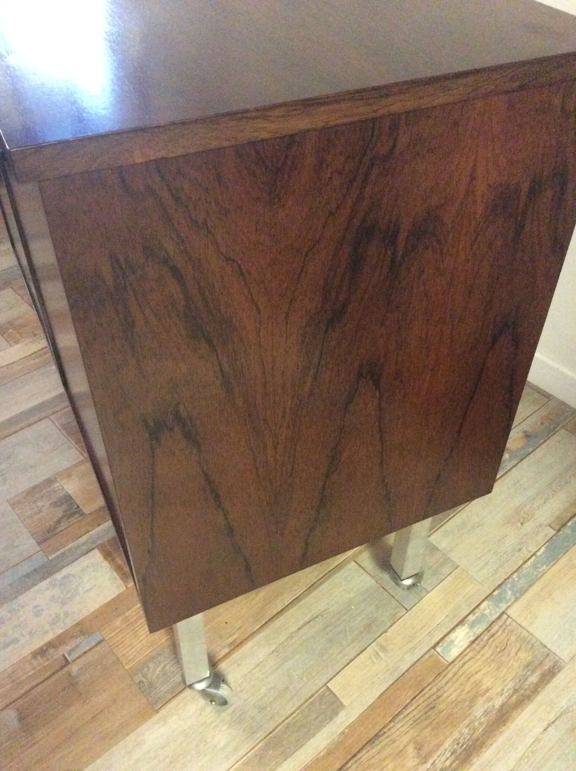 Vintage 60s-70s bar furniture on wheels