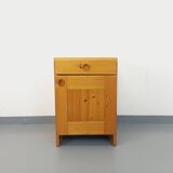 selected by Charlotte Perriand Les Arcs vintage pine storage unit from the 60s and 70s