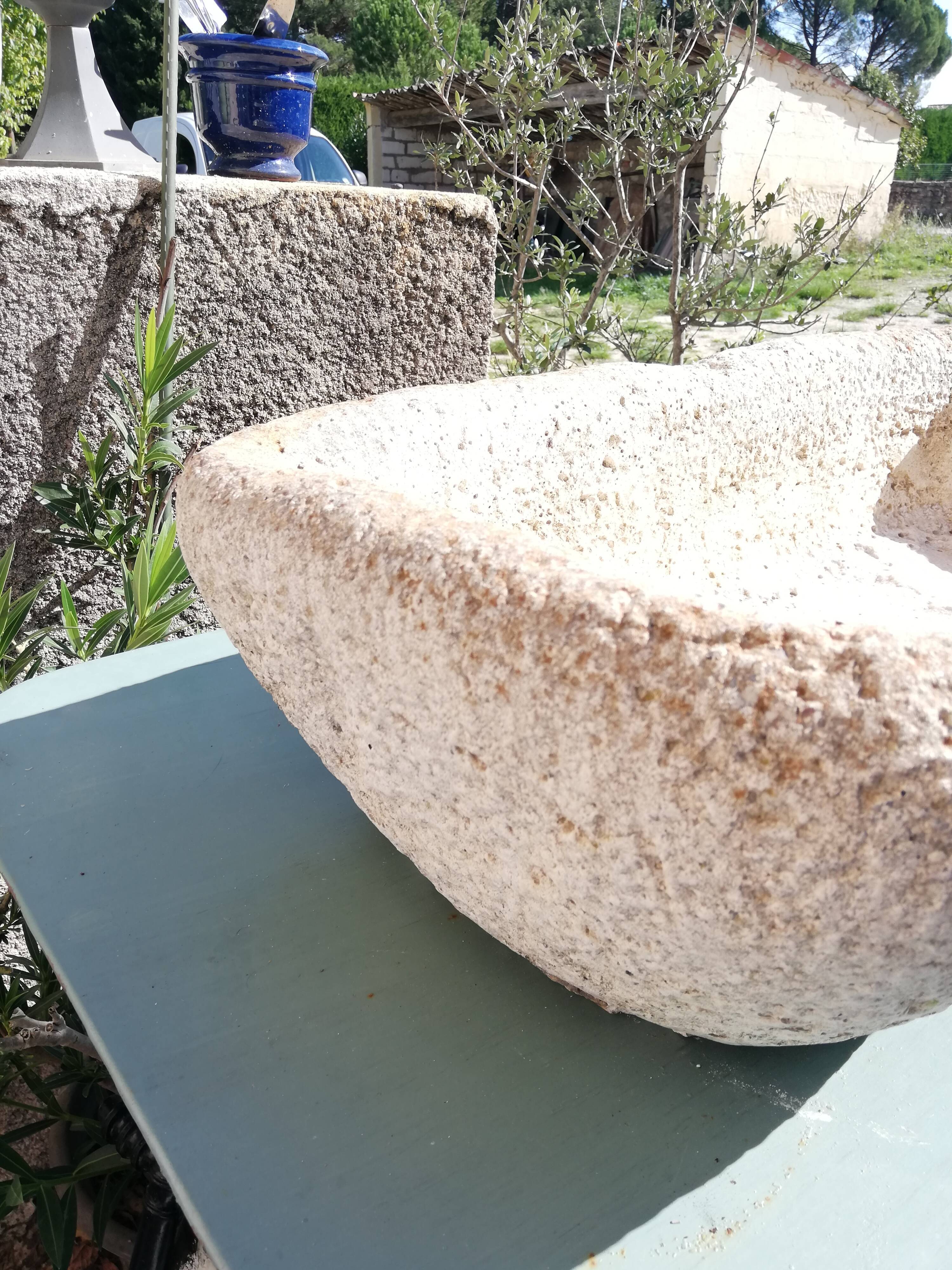 Vintage stone basin