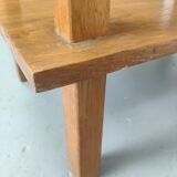 Wooden coffee table with top