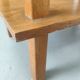 Wooden coffee table with top
