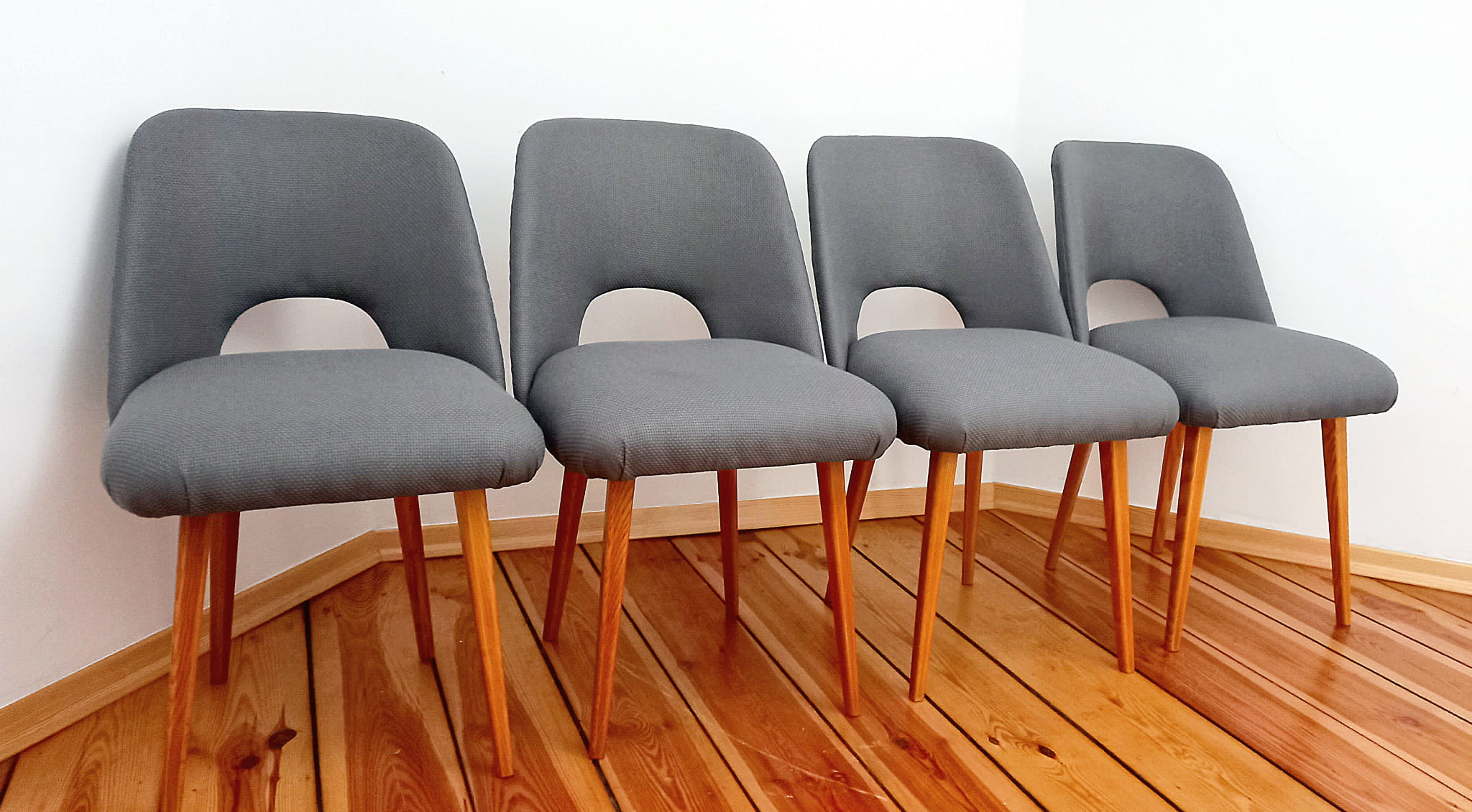 Set of four chairs O. Haerdtl, Ton, Czechoslovakia, the 60s