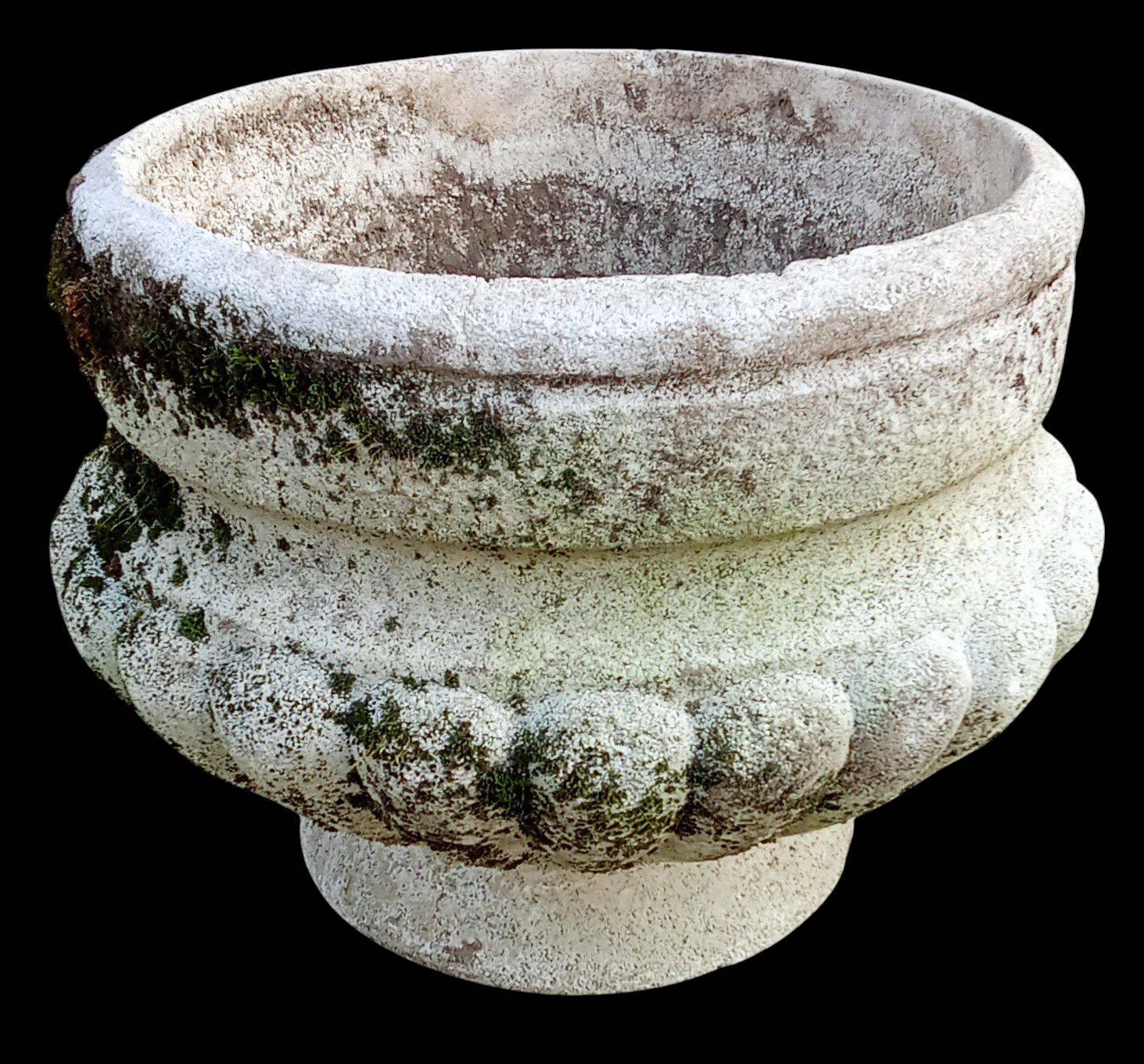 Old Medici vase stone planter