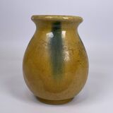 Petit vase jaune boule